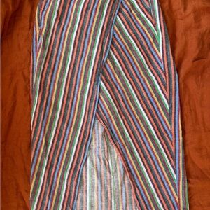 Madewell Multicolor Striped Skirt